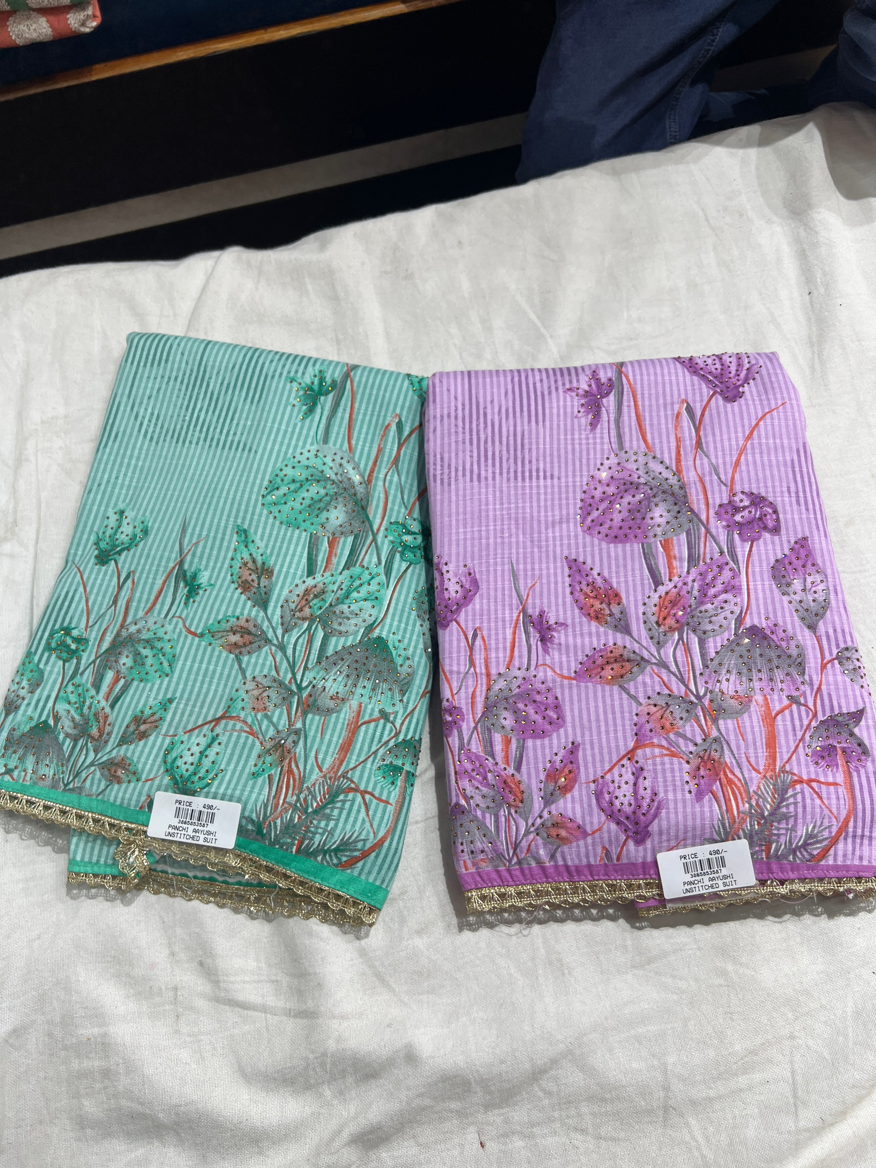 D3 Unstitched Suit Cotton