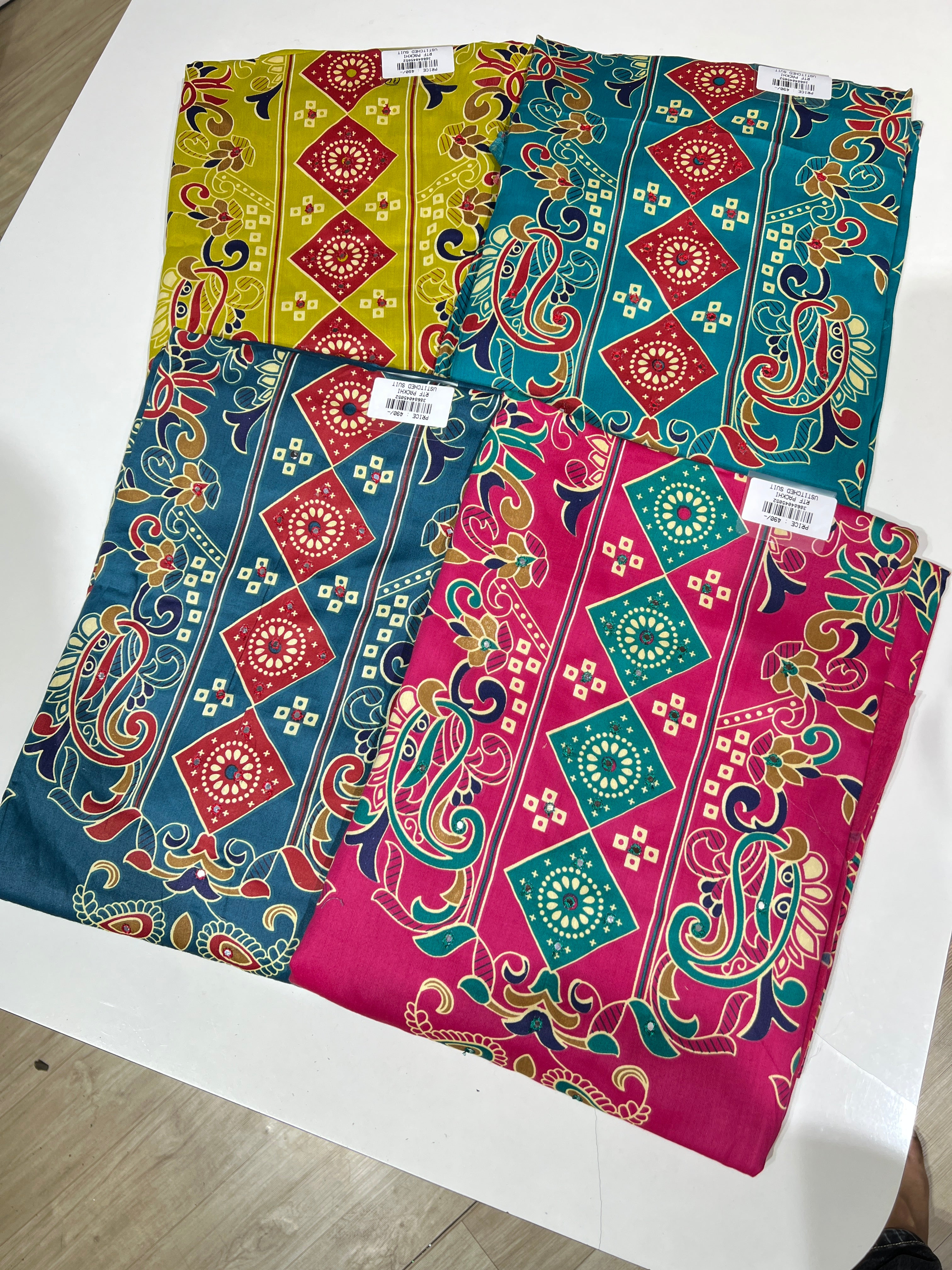 D10 Unstitched Suit Cotton