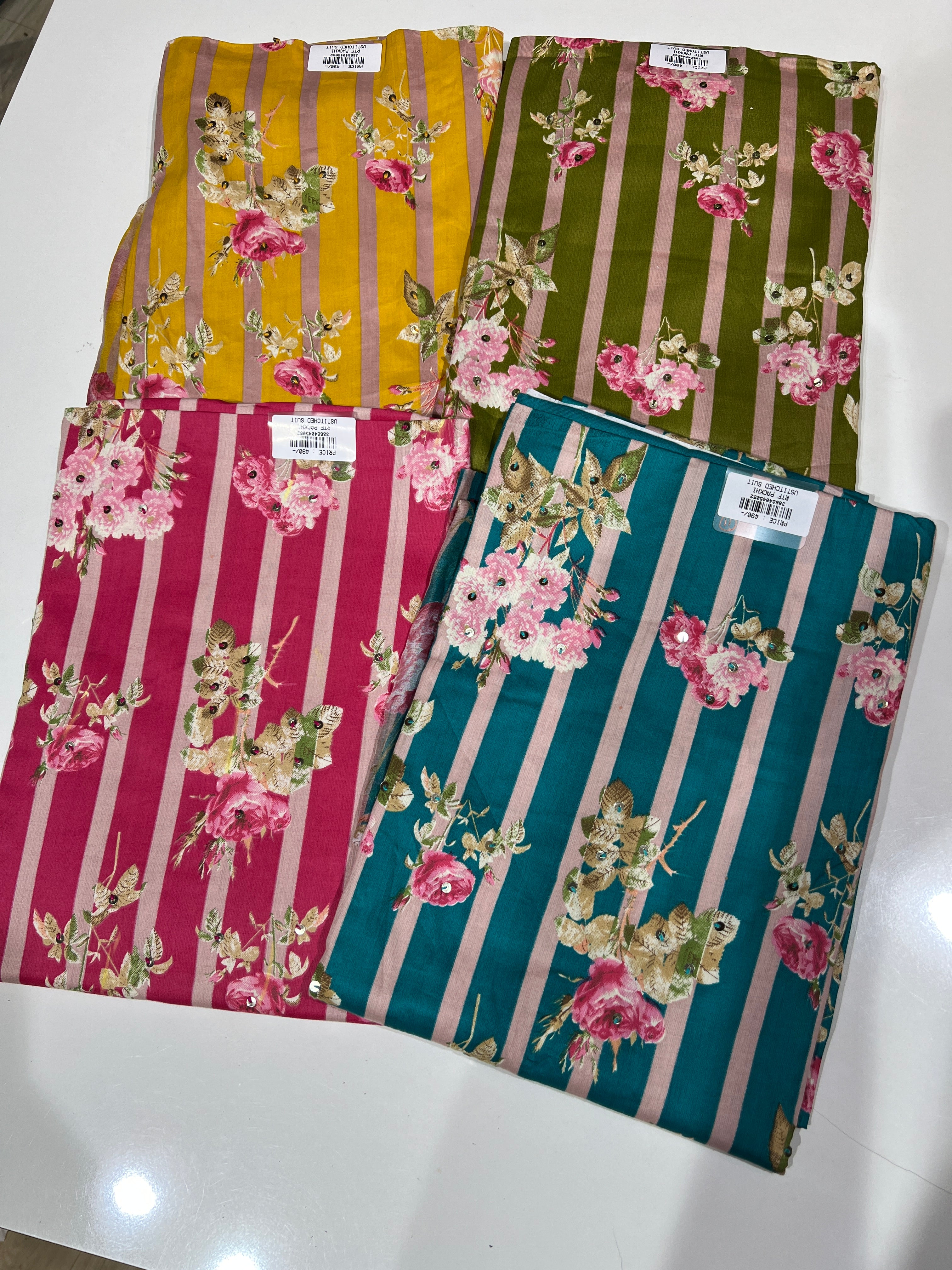 D9 Unstitched Suit Cotton